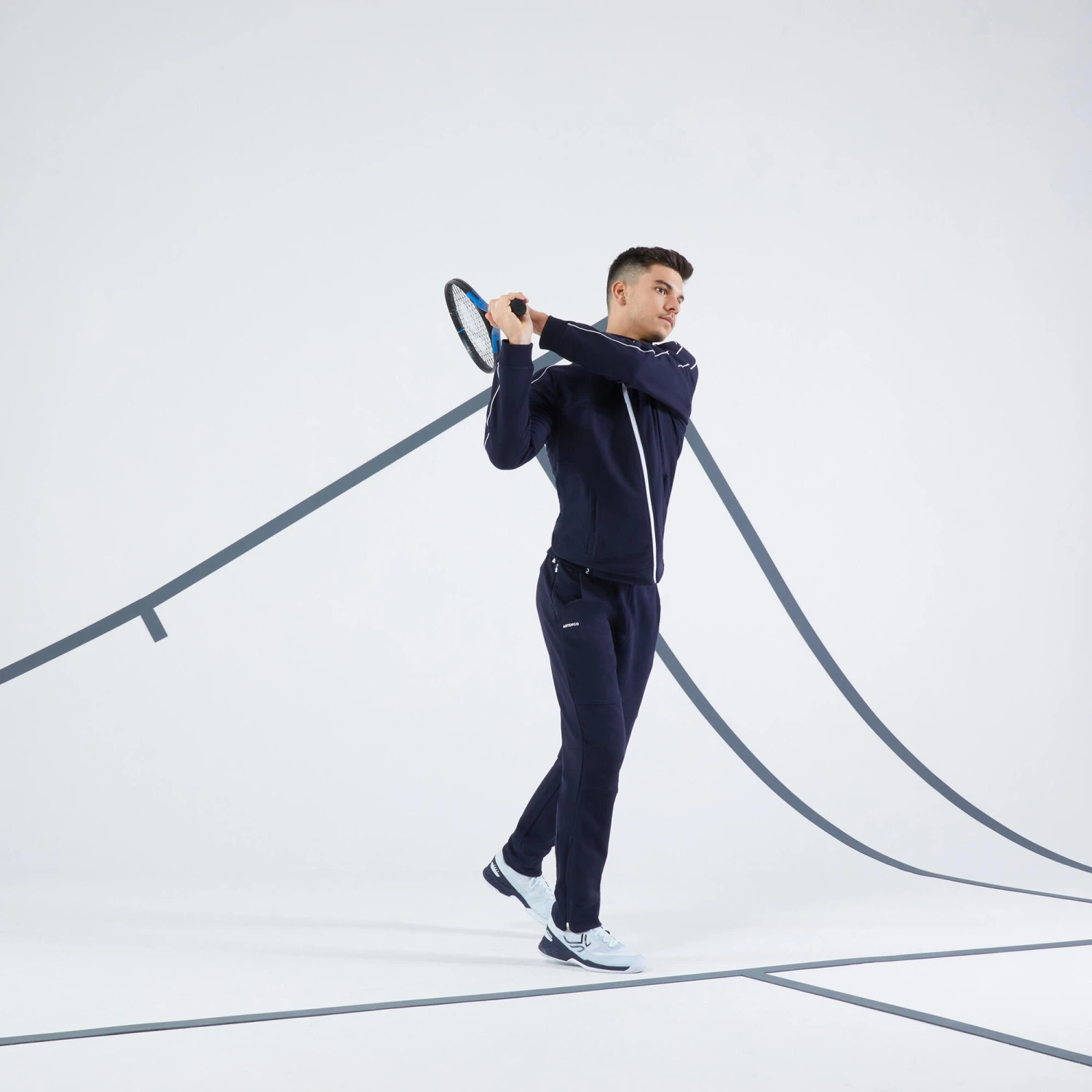 Artengo Men's Tennis Jacket Soft - Image 4