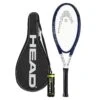 HEAD Ti S5 Tennis Racket Inc Protective Cover & 3 Tennis Balls