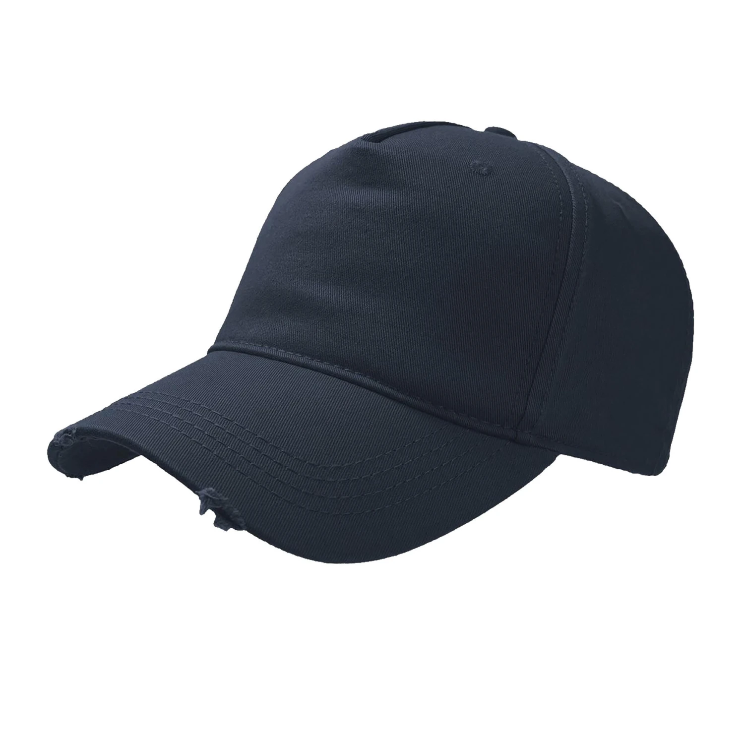 ATLANTIS Cargo Weathered Visor 5 Panel Cap (Pack Of 2) (Black) - Image 2