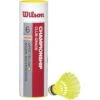 WILSON CHAMPIONSHIP SHUTTLECOCKS (TUBE OF 6) YELLOW