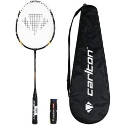 Carlton Pro Attack Badminton Racket + 6 Shuttles