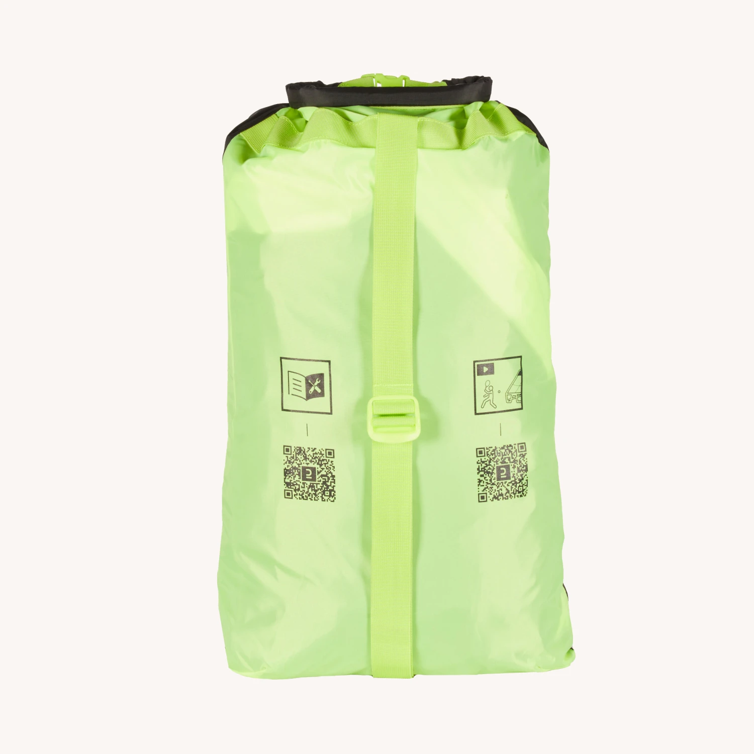 Artengo Compact Two-Sided Tennis Training Wall - Black/Yellow - Image 6