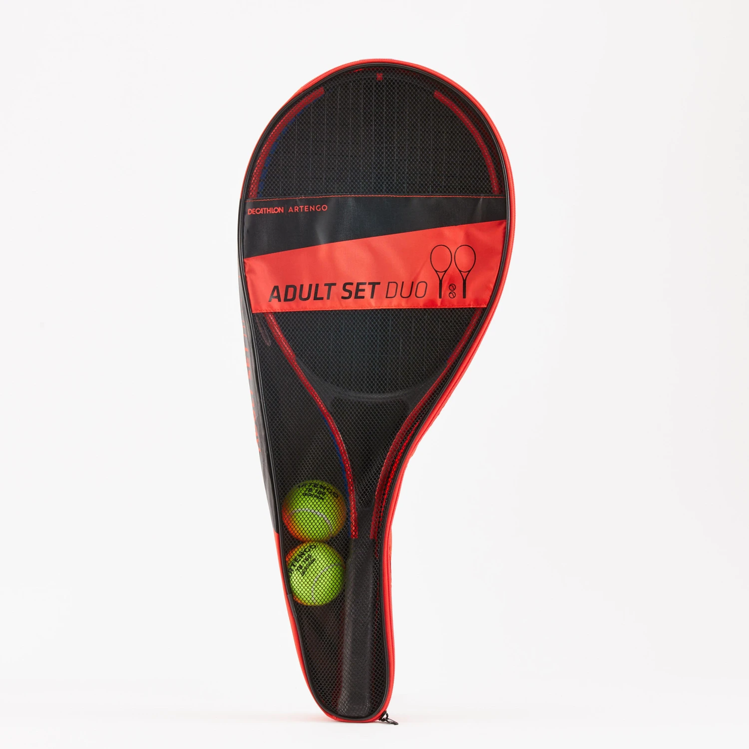Artengo Duo Adult Tennis Set - 2 Rackets + 2 Balls + 1 Bag - Image 5