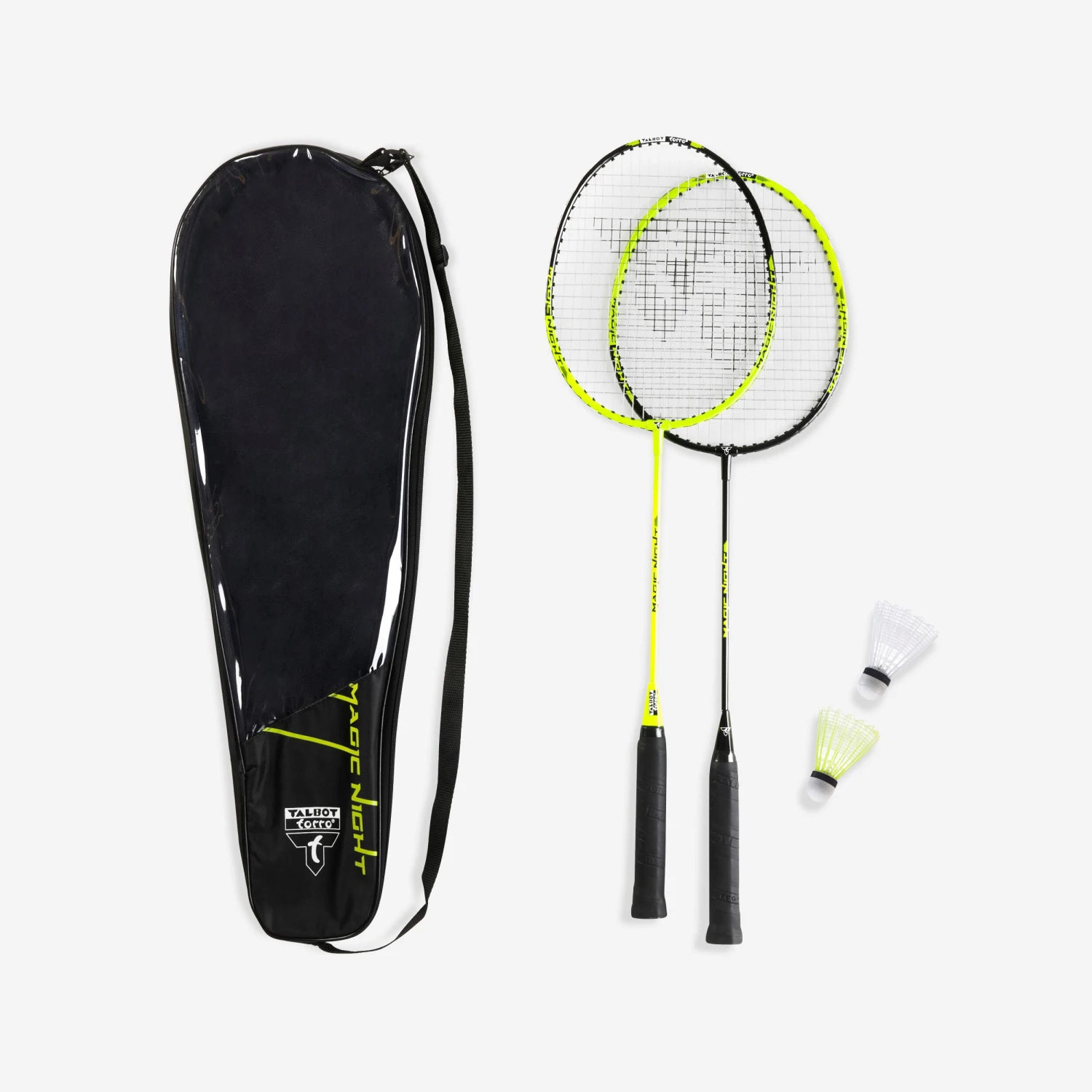 Talbot Torro Badminton Racket And Shuttlecock Set Magic Night