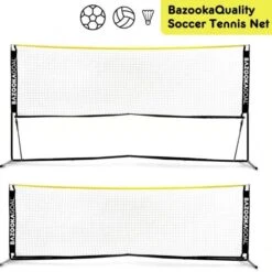 Soccer Tennis Net Extendable 6.5x3.5ft