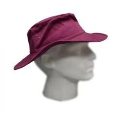 KOOKABURRA WIDE BRIM CRICKET HAT, MAROON