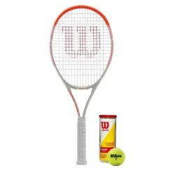 Wilson Tempest 112 Tennis Racket & 3 Wilson Championship Tennis Balls