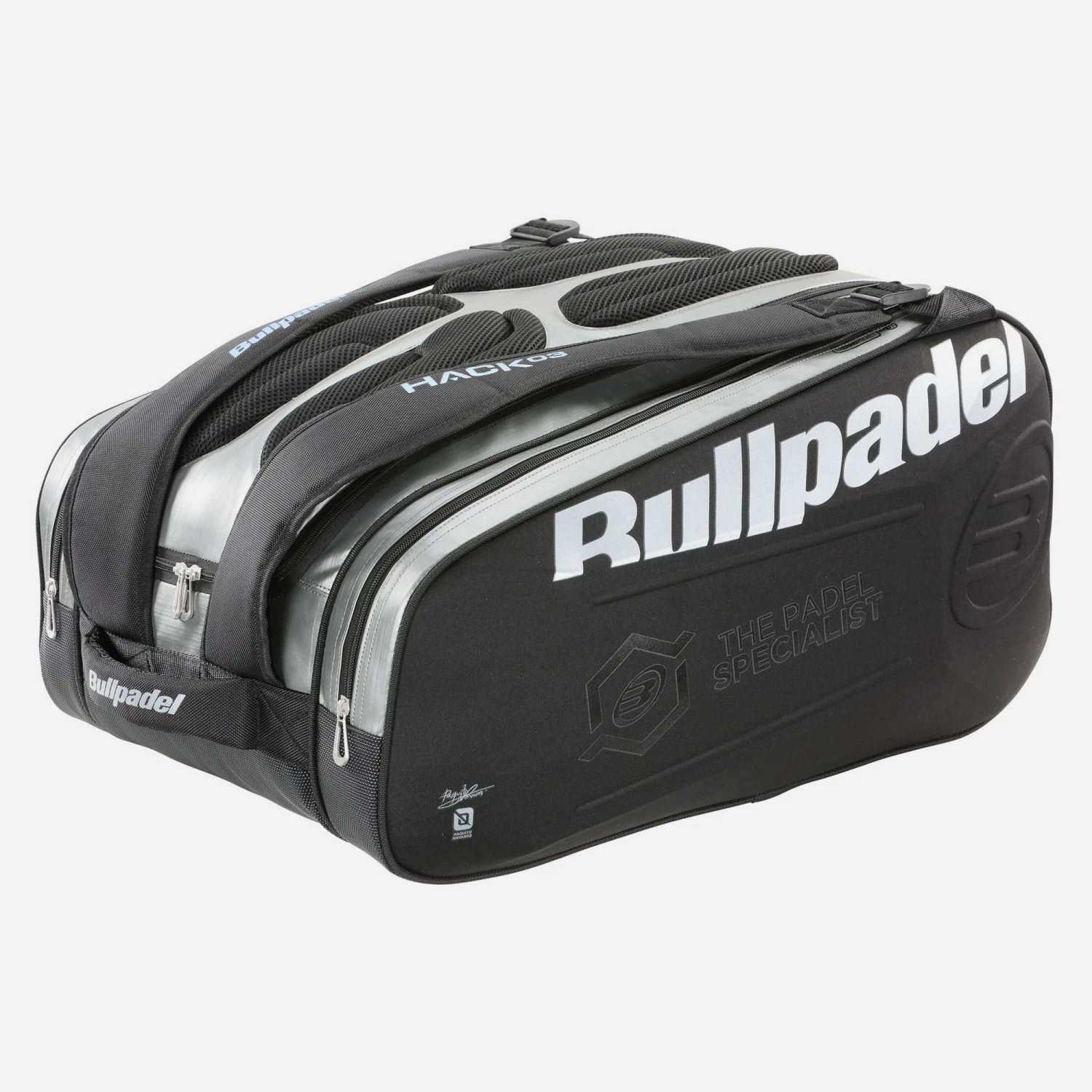 BULLPADEL Insulated Padel Bag Hack - Black/Grey - Image 3