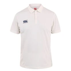 Canterbury Childrens/Kids Short Sleeve Cricket Shirt (Cream)