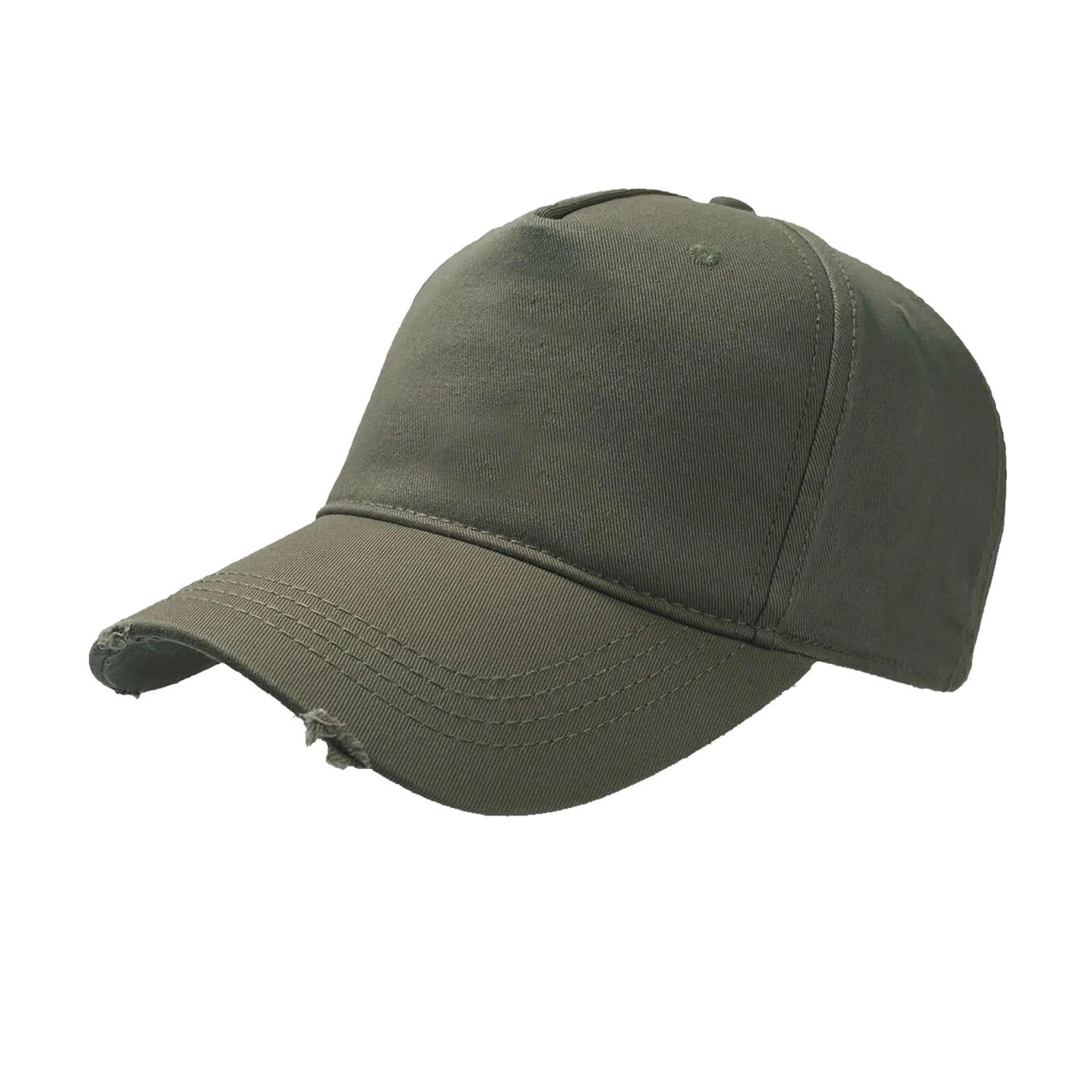 ATLANTIS Cargo Weathered Visor 5 Panel Cap (Pack Of 2) (Black) - Image 3
