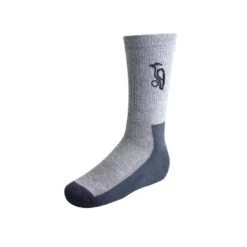 Kookaburra Mens Marl Cricket Socks (Pack Of 2) (Grey/Navy)