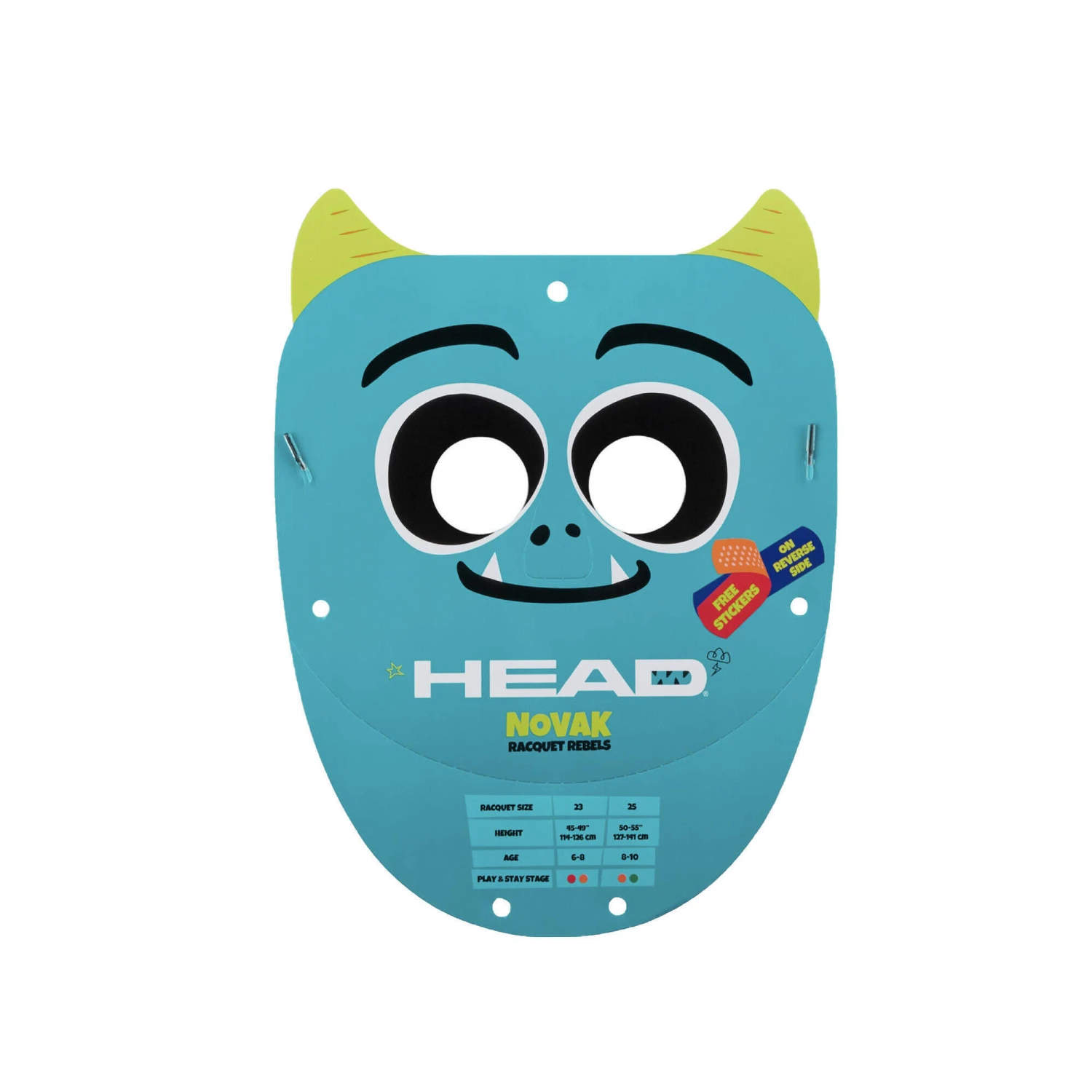 HEAD Novak 21" Junior Tennis Racket - Image 2