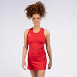 Gilbert Synergie Dress, Red / Black