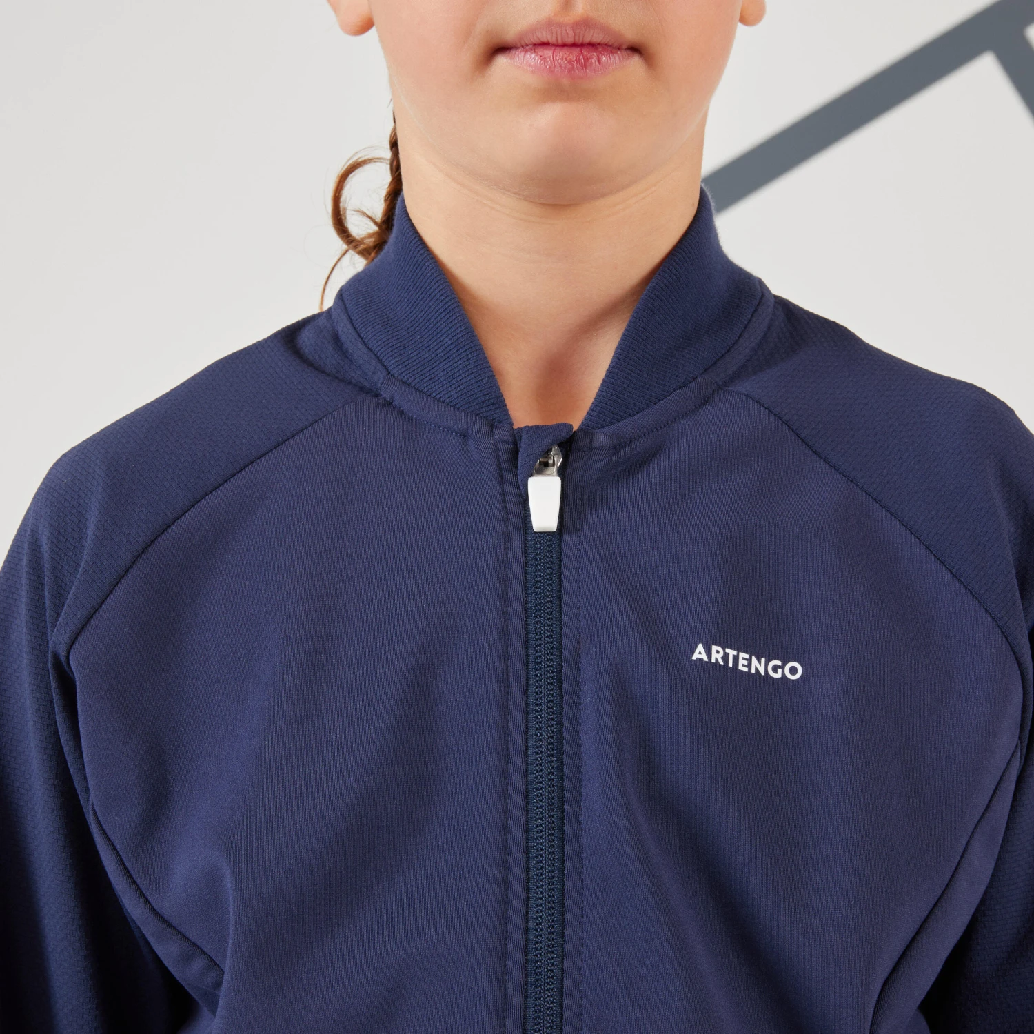 Artengo Girls' Tennis Jacket TJK500 - Image 5
