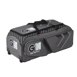 Unicorn GM 909 Grey / Black Wheelie Cricket Bag