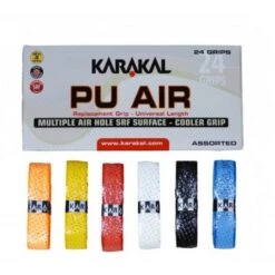 KARAKAL Gripped Racket Overgrip (Pack Of 24) (Multicoloured)