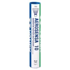 YONEX Aerosensa 10 Feather Shuttlecock (Pack Of 12) (White)