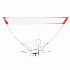 BADMINTON EASY SET DISCOVER RED