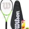 Wilson Blade Tour XP 103 Tennis Racket + Cover And 3 Tennis Balls