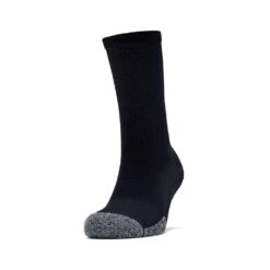 Under Armour Mens HeatGear Socks (Black/Steel Grey)