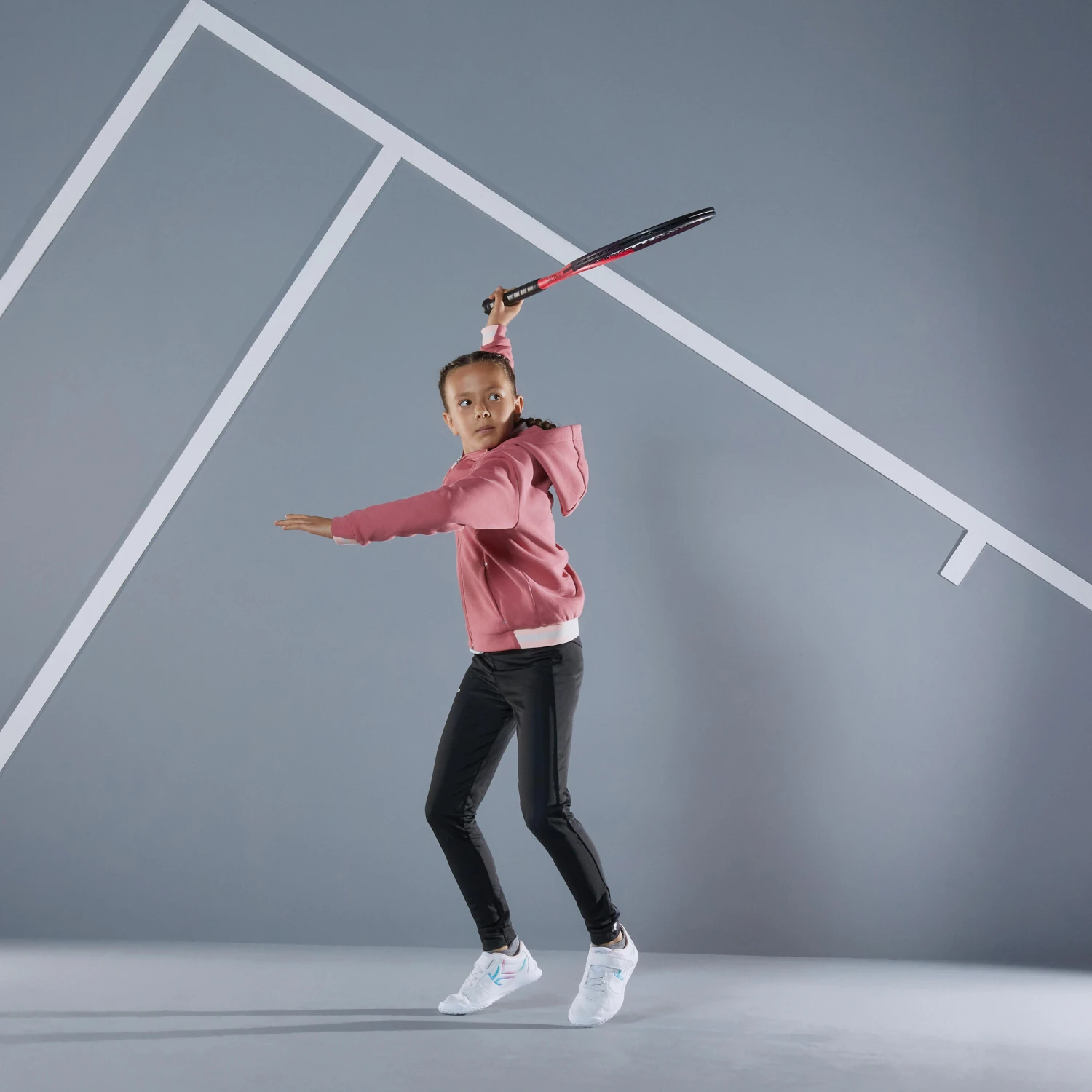 Artengo Girls' Thermal Tennis Jacket - Image 2