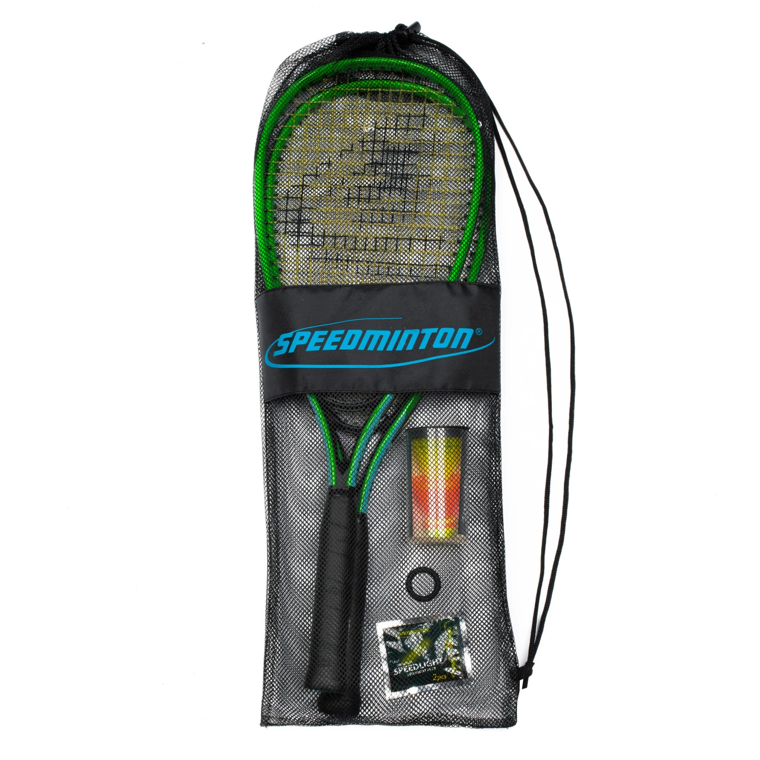 Set Or 2 Rackets And Shuttlecocks Speedminton Mesh Start Set - Image 3