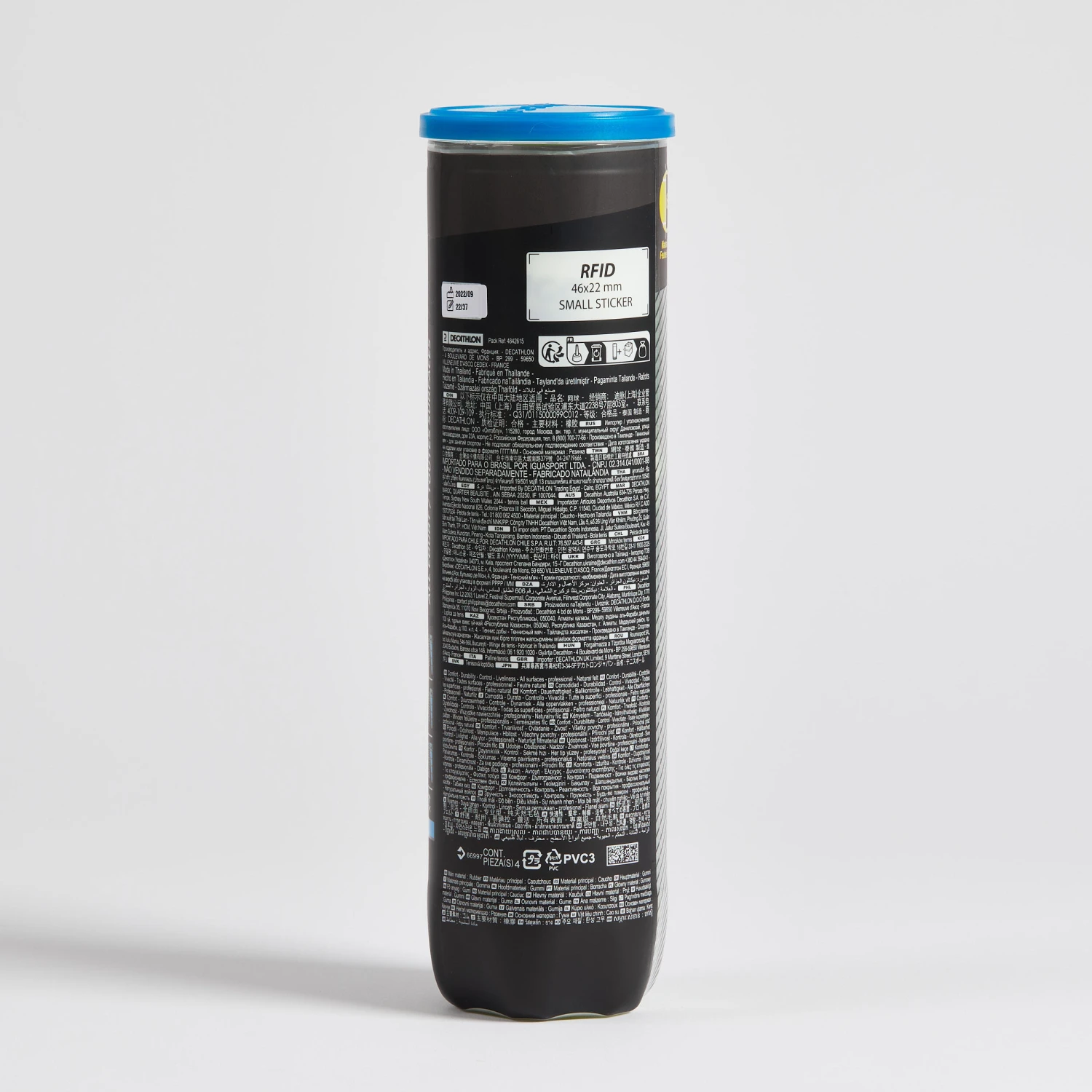 Artengo Box Of Versatile Tennis Balls Comfort Pro 18 Tubes Of 4 Balls - Image 5