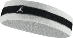 NIKE HEADBAND JORDAN M TERRY WHITE/BLACK