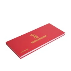 Kookaburra 100 Innings Cricket Scorebook (Red/Gold)